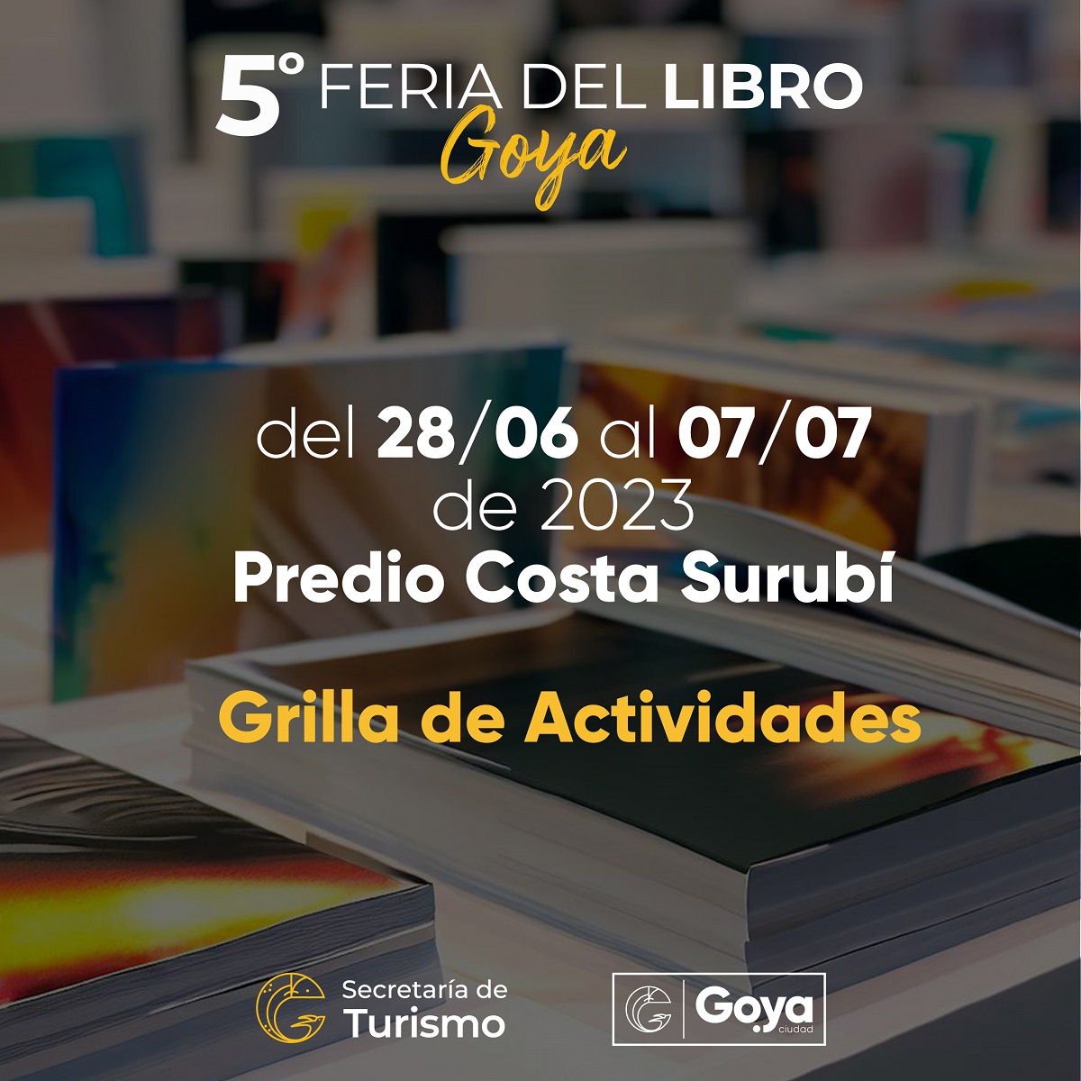  5º Feria del Libro Goya: Grilla Actividades